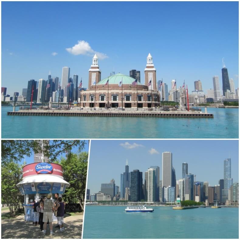 barco lago michigan - Chicago en 3 días