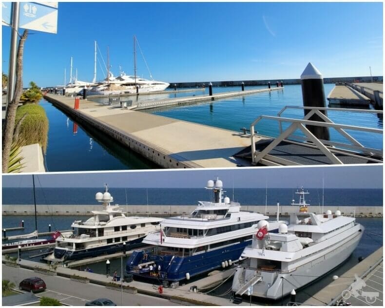 grandes yates amarrados en el port forum