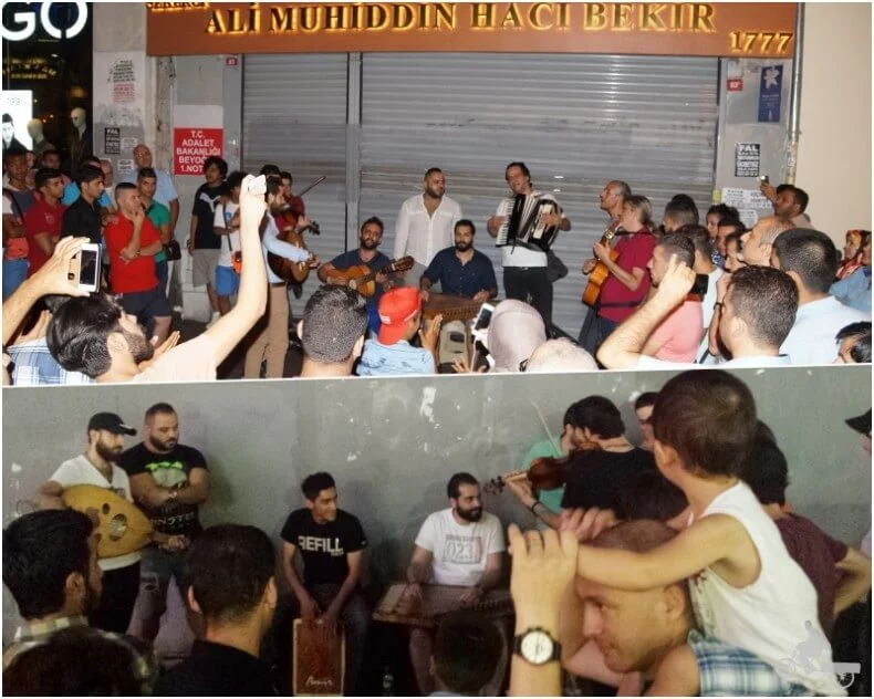 musicos callejeros estambul