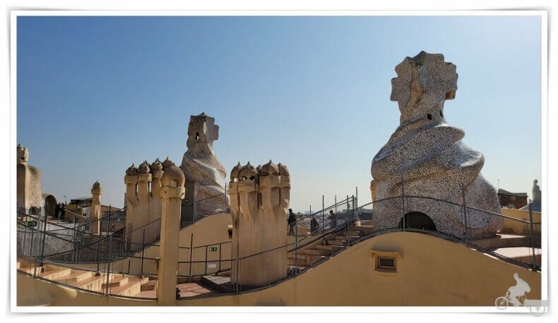 azotea terraza la pedrera