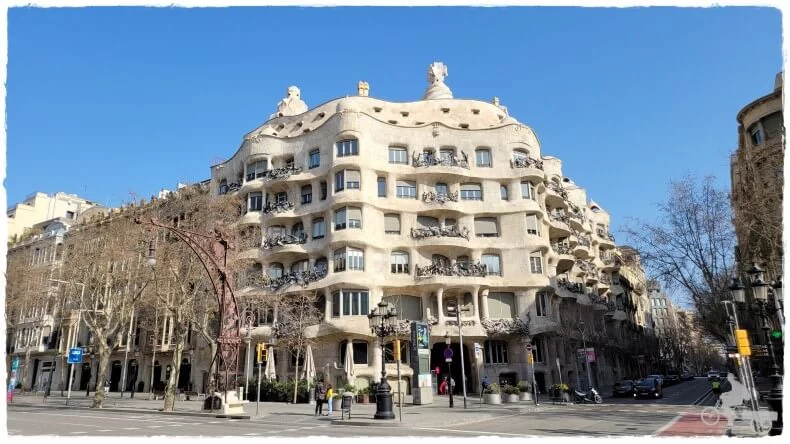 la pedrera casa mila - que ver en Barcelona