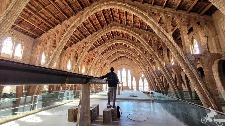 nave central catedral del vino
