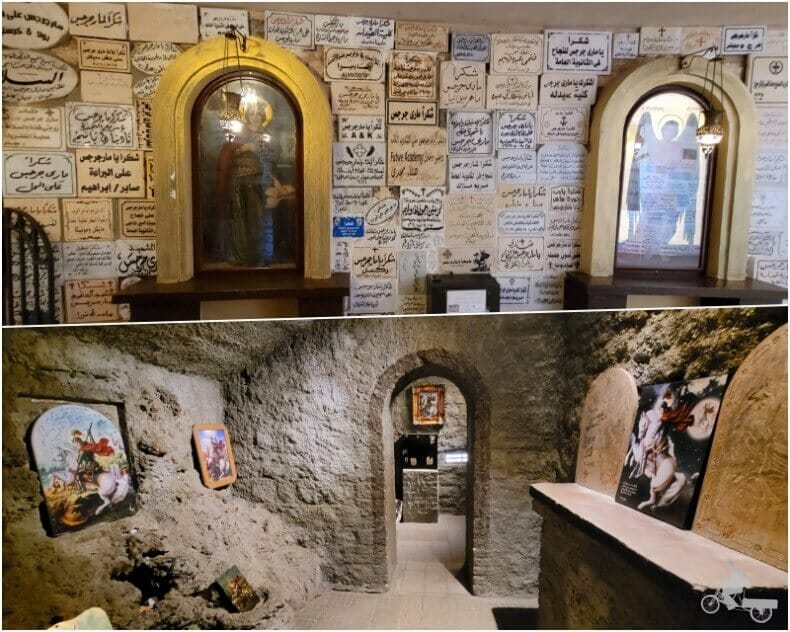 cripta iglesia san jorge el cairo