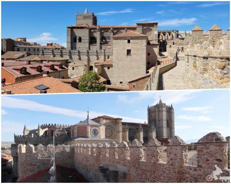 catedral de ávila desde la muralla