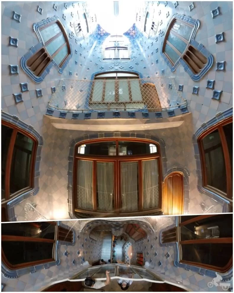 patio de luces casa Batlló