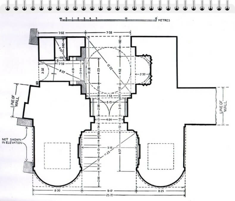 plano de Bab Zuwayla