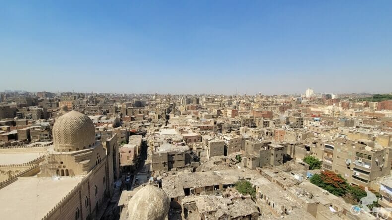 vistas desde la puerta Bab Zuwayla