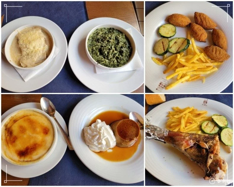 comida de la fonda de la plaza