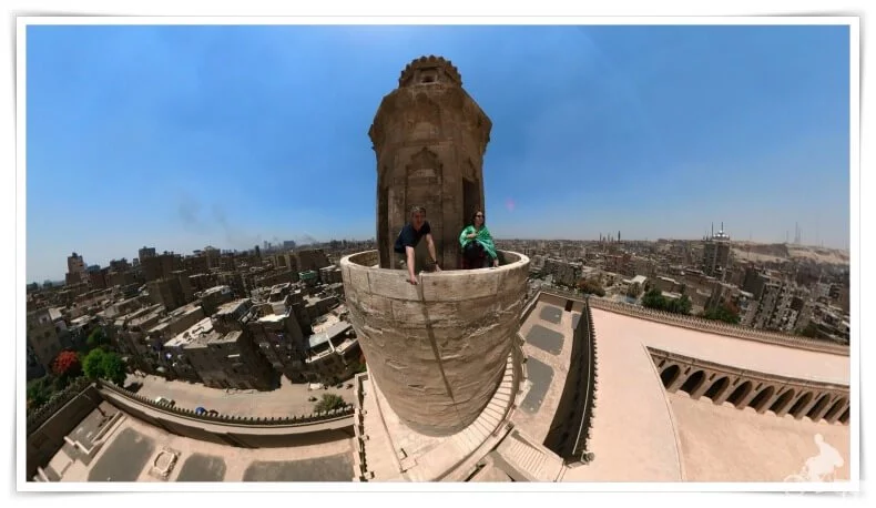 vistas minarete caracol escaleras