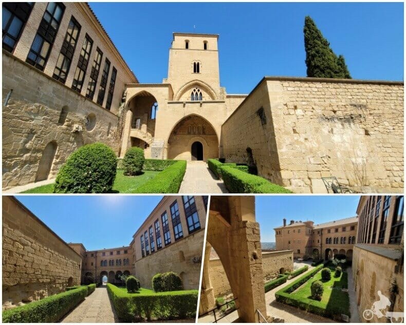 patio parador de Alcañiz