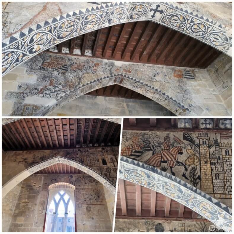 pinturas del castillo de Alcañiz