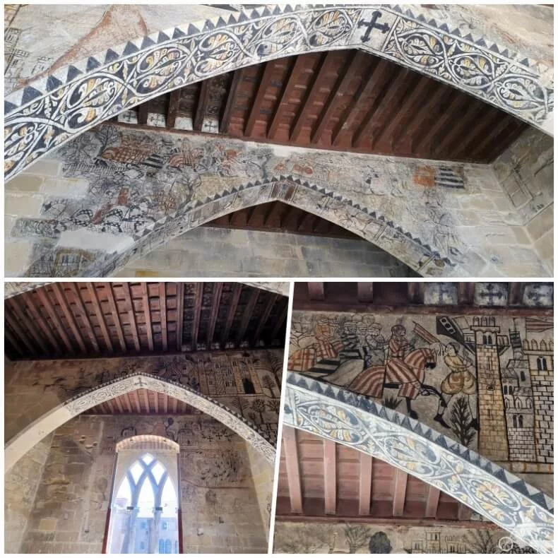 pinturas del castillo de Alcañiz