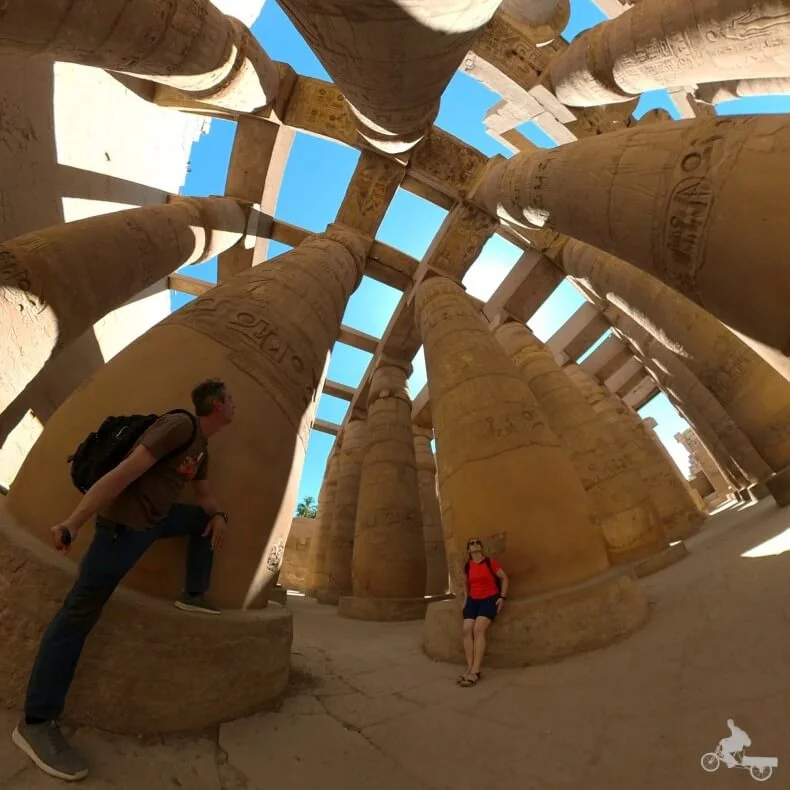 bosque de columnas de Karnak