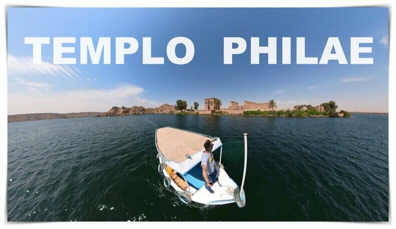 El templo de Philae en Aswan