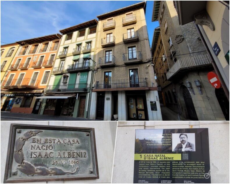 casa natal de Isaac Albéniz