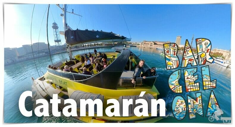 Paseo en catamarán por Barcelona