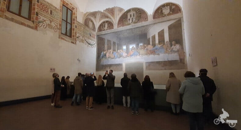 pintura ultima cena refectorio