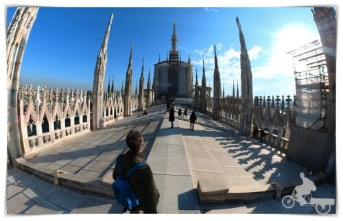 terrazas duomo de Milán