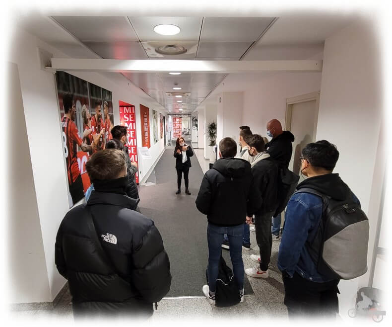 visita guiada del estadio de san Siro