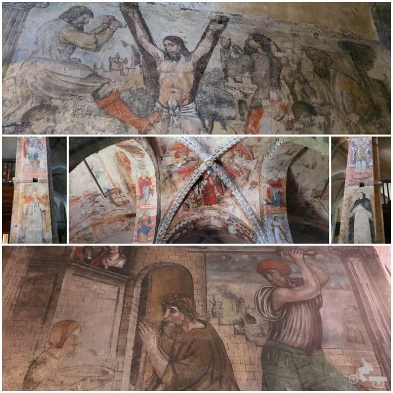 pinturas iglesia de Salardú