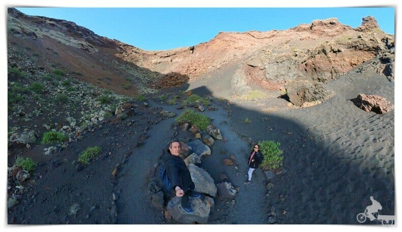 crater del volcán el Cuervo