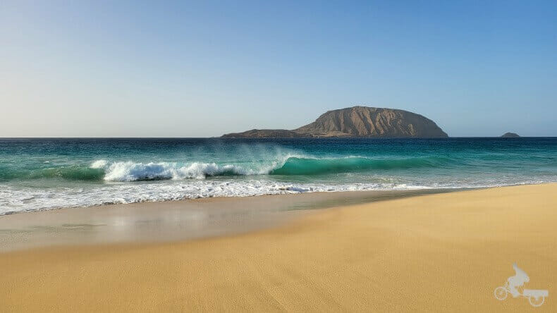 playa de las Conchas en isla Graciosa