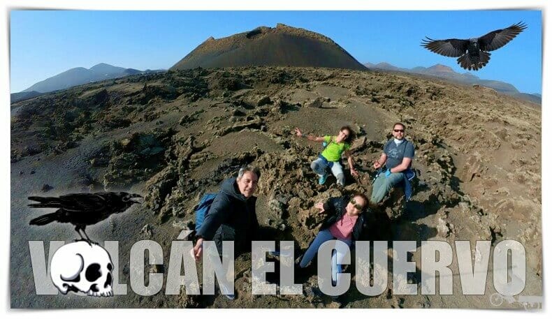 Volcán El Cuervo de Lanzarote