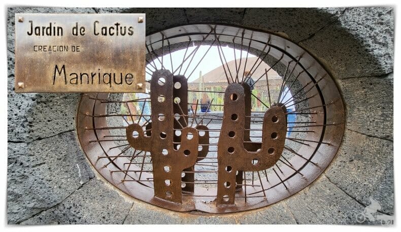 Visitar el Jardín de Cactus de César Manrique en Lanzarote