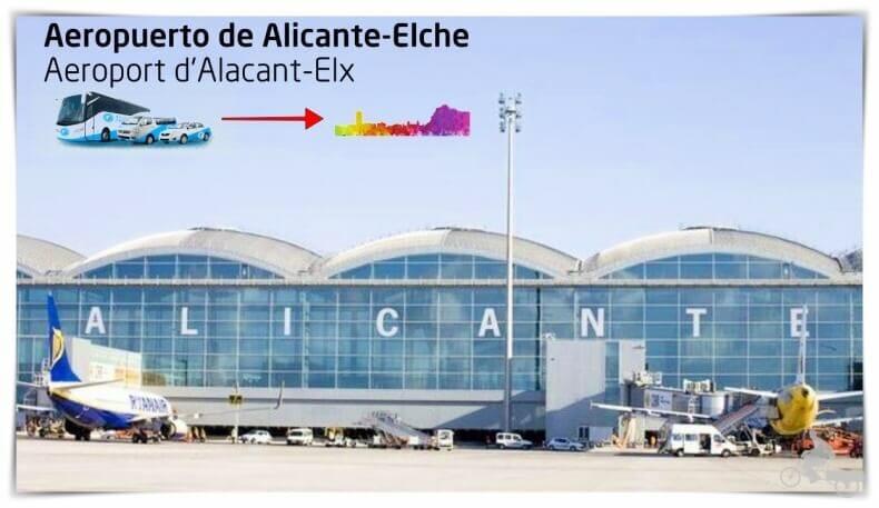 Cómo ir del Aeropuerto de Alicante al centro