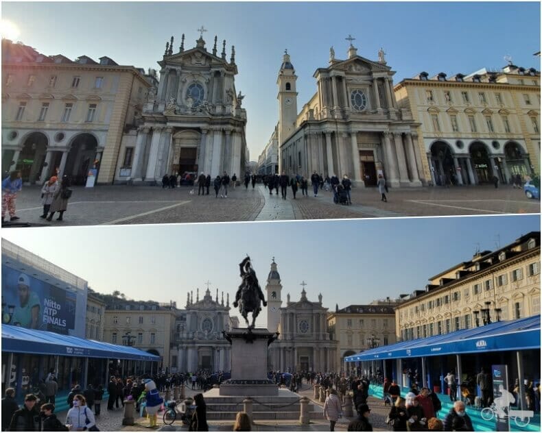 plaza San Carlo de Turín