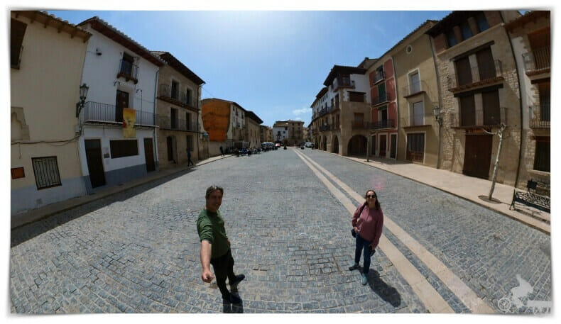 plaza mayor de Forcall