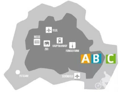zonas transporte Berlín