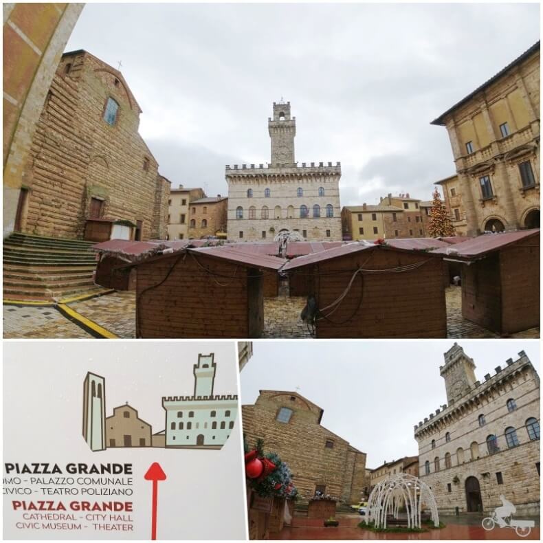 Piazza Grande, imprescindible que ver en Montepulciano