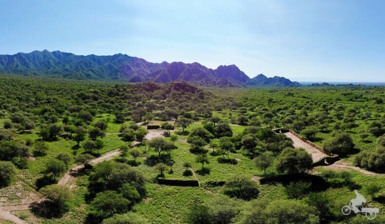 Shinkal de Quimivil desde el drone
