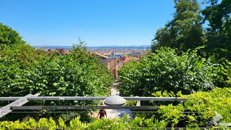 Point de vue en el Jardín de la Grande-Côte