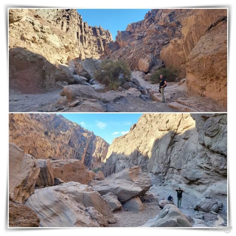 zona rocosa cañón del indio