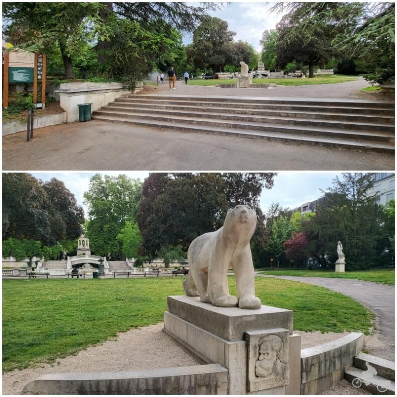 Jardines Darcy - Ruta de la lechuza de Dijon