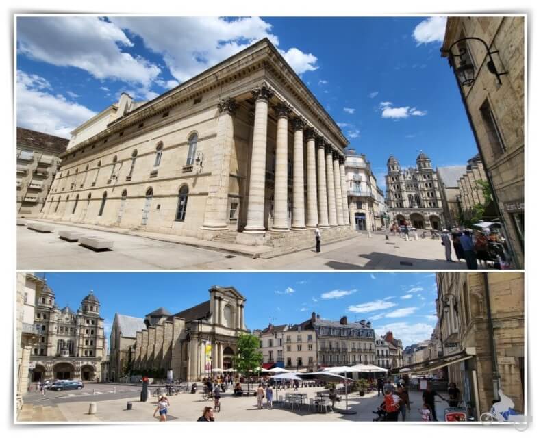 place du theatre - Ruta de la lechuza de Dijon