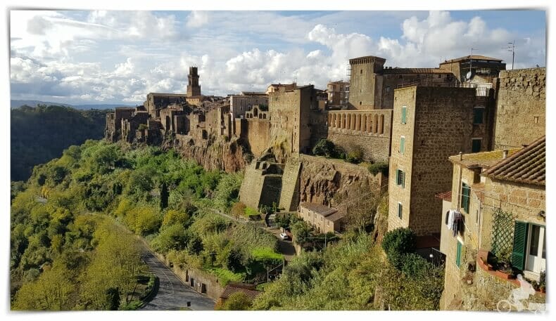Pitigliano pueblo