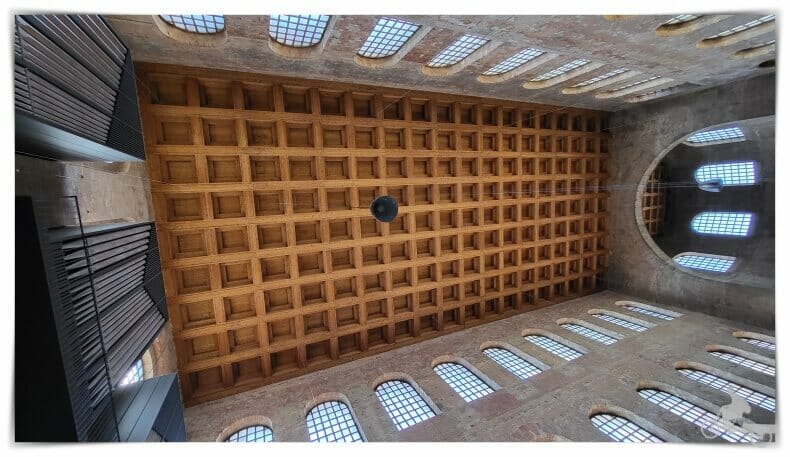 techo basilica constantino