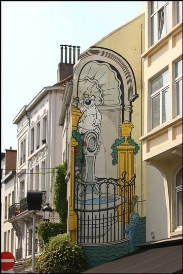 Mural Dupa - Cubitus