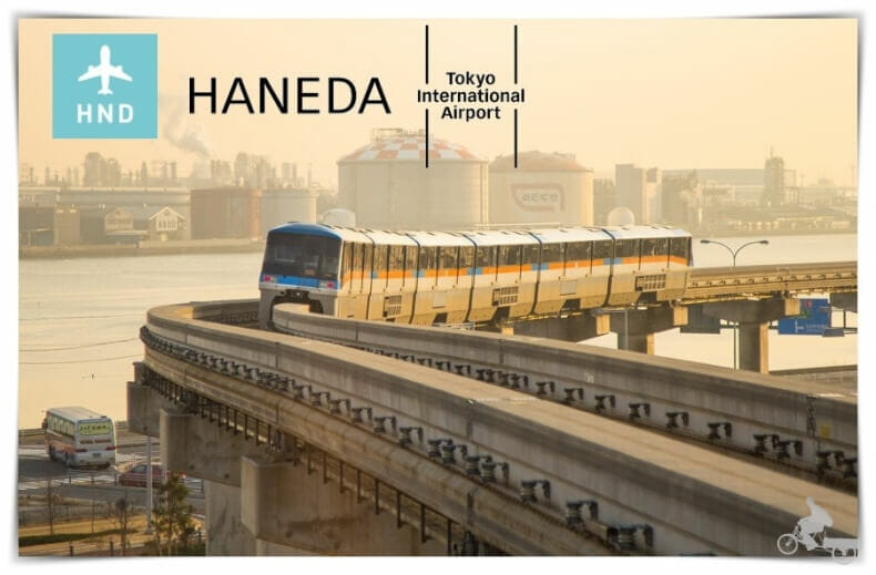 monorrail del aeropuerto de Haneda