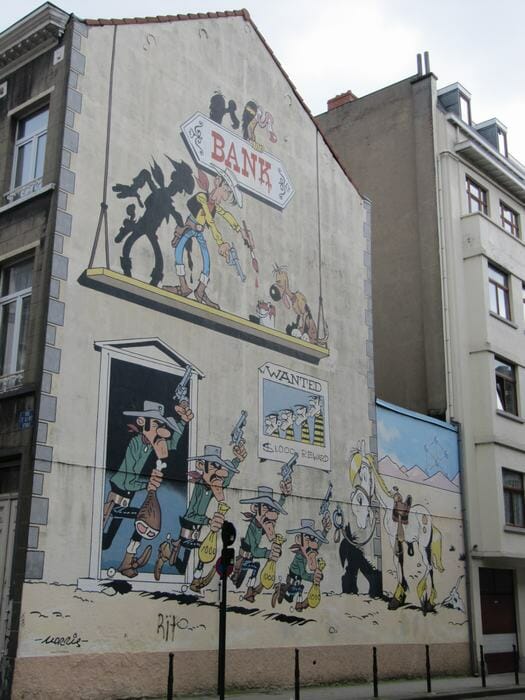 Mural Morris - Lucky Luke