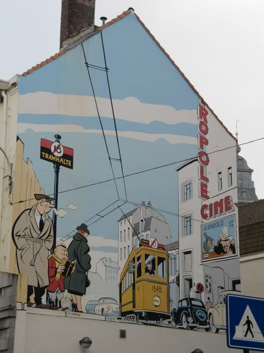 Mural Chaland - Le Jeune Albert