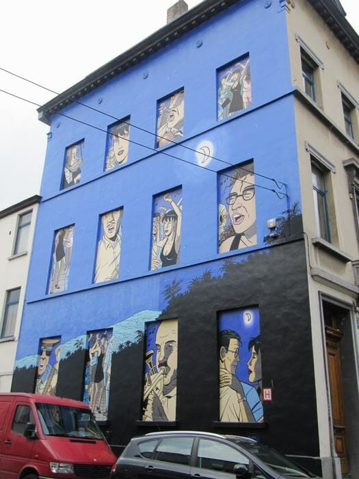 Mural Taymans & Wesel - Caroline Baldwin