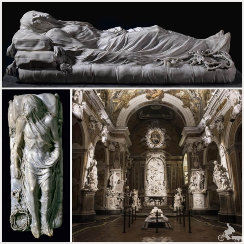 cristo velado capilla san severo en Nápoles
