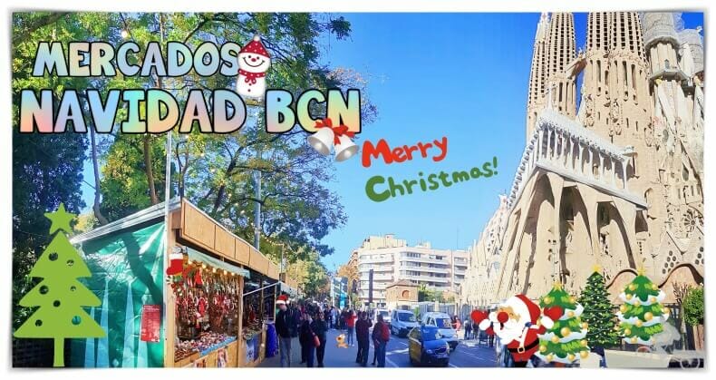mercados navideños de Barcelona