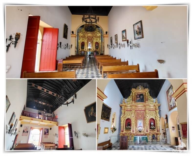 Virgen de la Candelaria retablo