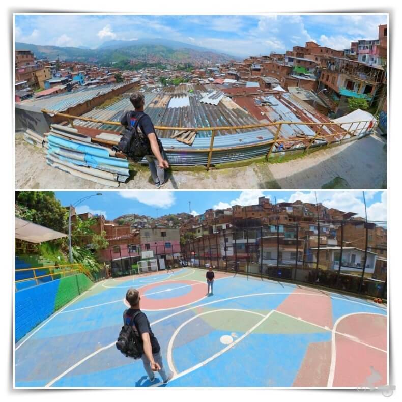 vistas Comuna 13 de Medellín