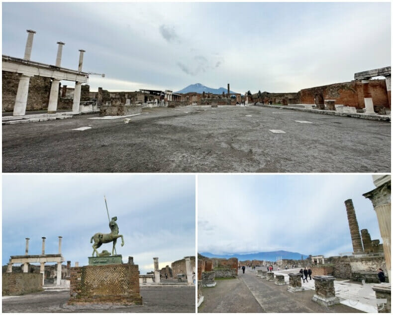 foro que visitar en Pompeya